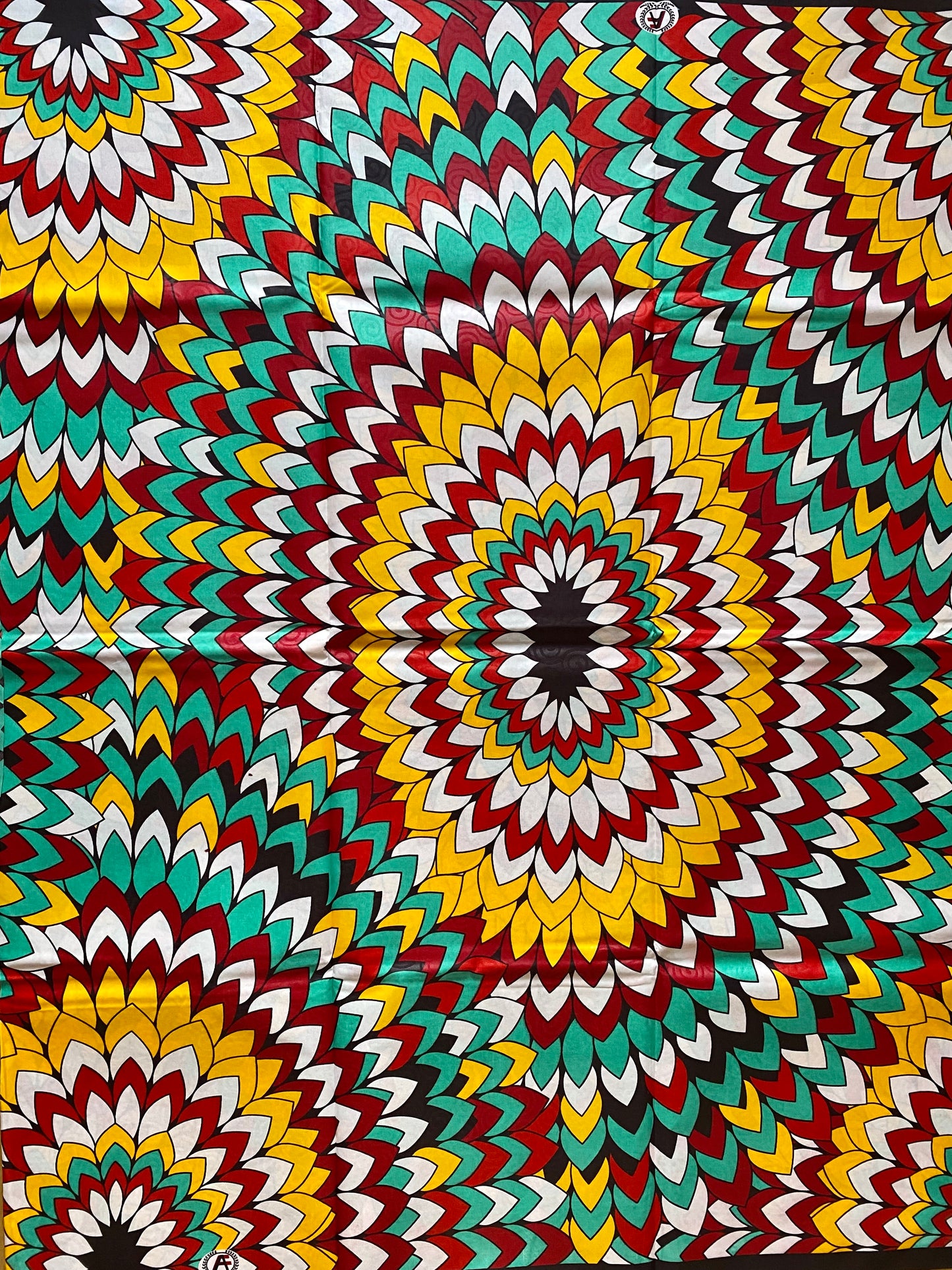 Capulana Rainbow Verde