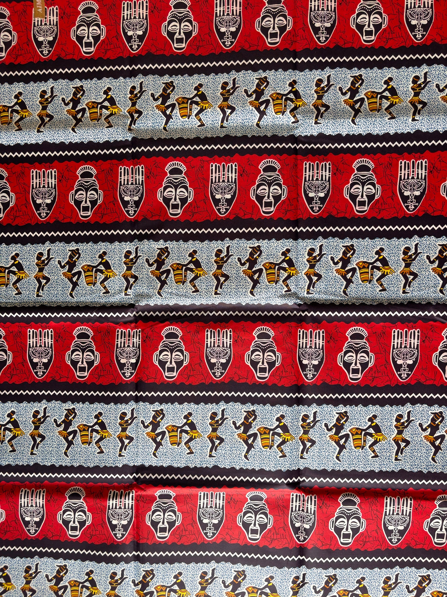 Capulana Cocoa Vermelho