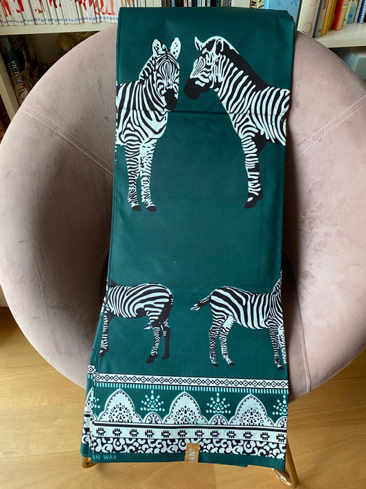 Capulana Cocoa Zebra